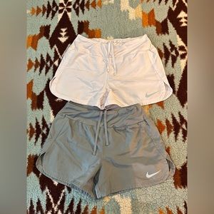 TWO Nike Dri-Fit Running Shorts